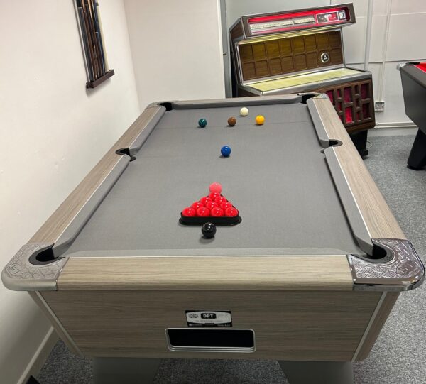 6ft or 7ft Omega Pro Grey Oak Slate Bed Pool Table - Image 5