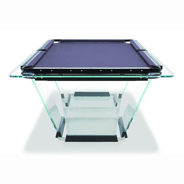 Teckell T1 Glass Pool Table 8ft, 9ft