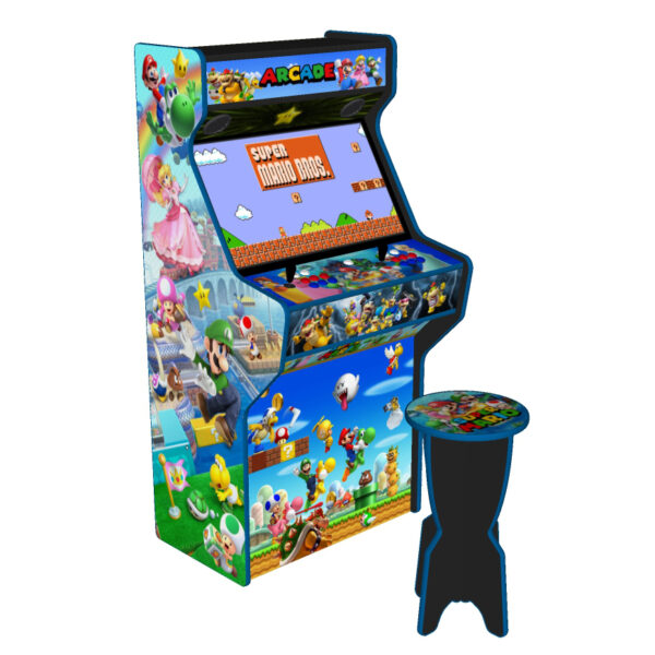 Super Mario Bros Arcade Machine, 5000 Games, 32 inch screen, 120w subwoofer - Image 5