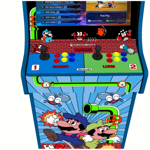 Mario Bros v2, Upright Arcade Machine, 3000 Games, 120w subwoofer, 24 inch - Image 3