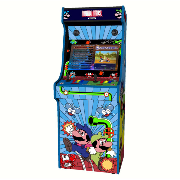 Mario Bros v2, Upright Arcade Machine, 3000 Games, 120w subwoofer, 24 inch - Image 2