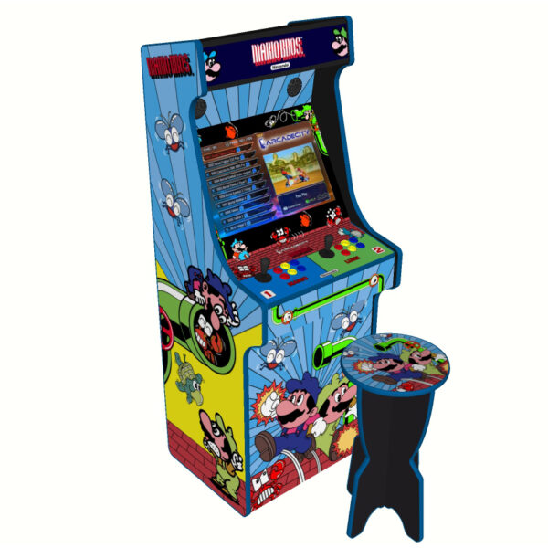 Mario Bros v2, Upright Arcade Machine, 3000 Games, 120w subwoofer, 24 inch - Image 5